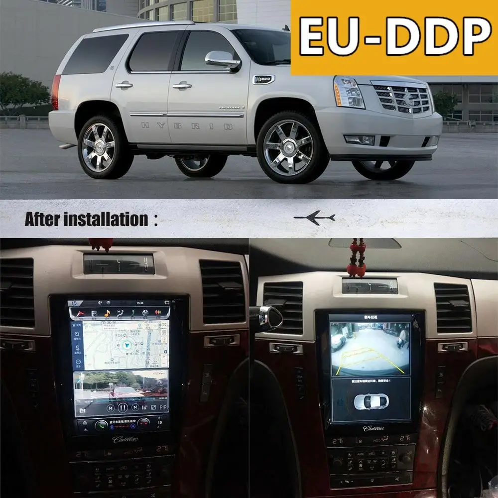 Автомобильный мультимедийный плеер для Cadillac Escalade 2007 - 2012 Android px6 tesla Screen Stereo Audio radio GPS Navi Head unit
Автомобильный мультимедийный плеер для Cadillac Escalade 2007 - 2012 Android px6 tesla Screen Stereo Audio radio GPS Navi Head unit