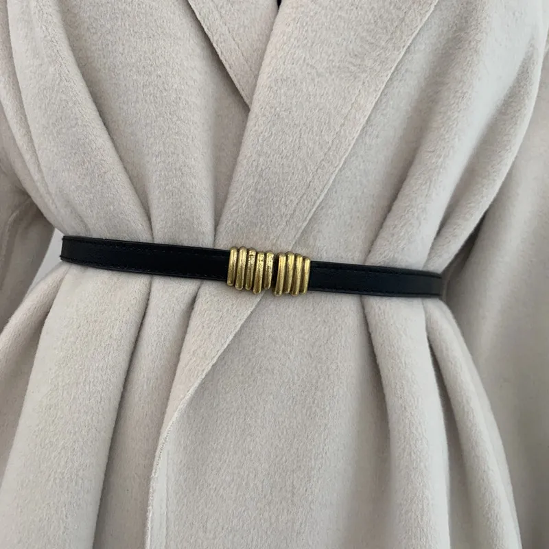 Fashion Thin Belt Female Elastic Waist Strap Leather Black Belt for Women Dress Sweater Coat Clothing Decorations Accessories
Fashion Thin Belt Female Elastic Waist Strap Leather Black Belt for Women Dress Sweater Coat Clothing Decorations Accessories
