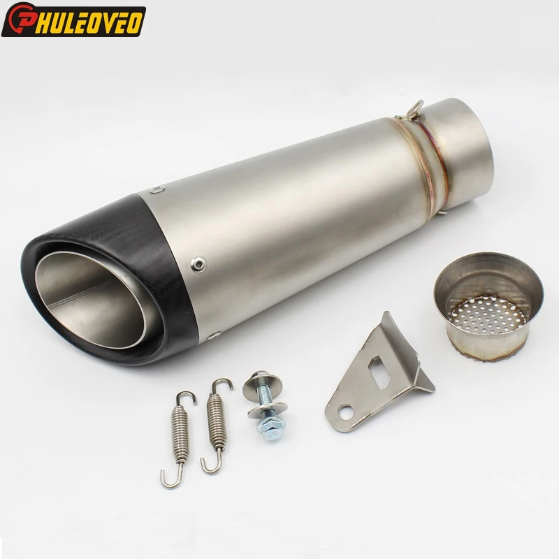 Customized ID:51mm/54mm/57mm/61mm/63mm/65mm Titanium Alloy Motorcycle Exhaust Muffler Pipe Escape Demper Motorbike Muffler Pipe
Customized ID:51mm/54mm/57mm/61mm/63mm/65mm Titanium Alloy Motorcycle Exhaust Muffler Pipe Escape Demper Motorbike Muffler Pipe