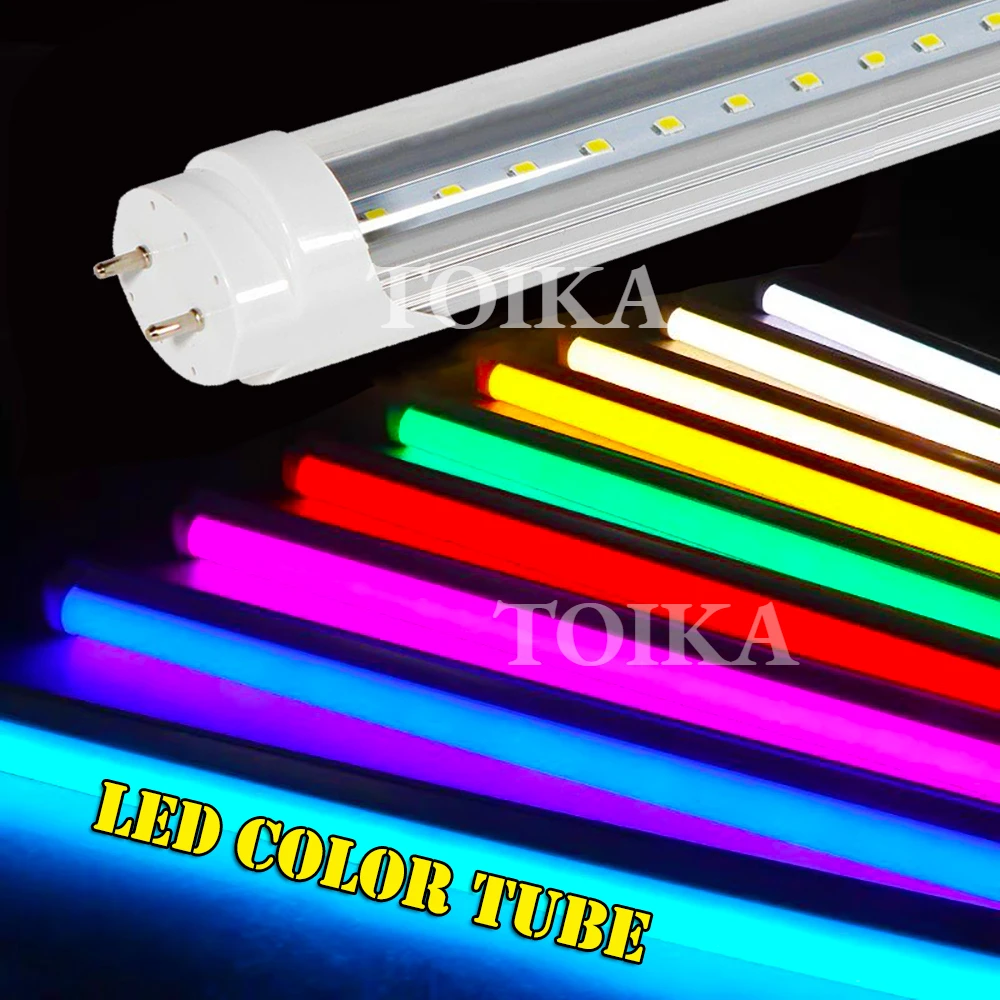 Toika 25pcs 2ft 20W 600mm T8 G13 LED V-shaped Tube Light 0.6m Colorful Tube Bulb Lighting AC85-265V
Toika 25pcs 2ft 20W 600mm T8 G13 LED V-shaped Tube Light 0.6m Colorful Tube Bulb Lighting AC85-265V