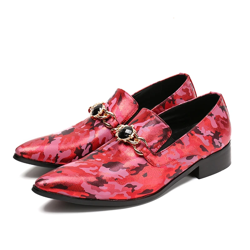 Sapato Social Masculino Designer Shoes Men Red Wedding Nightclub Dress Shoes Buckle Pointed Toe Genuine Leather Formal Shoes
Sapato Social Masculino Designer Shoes Men Red Wedding Nightclub Dress Shoes Buckle Pointed Toe Genuine Leather Formal Shoes