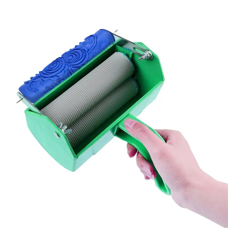 5" Patterned Paint Roller Decorative Texture Roller with Single Color Painting Machine,5inch Embossed Plastic Handle
5" Patterned Paint Roller Decorative Texture Roller with Single Color Painting Machine,5inch Embossed Plastic Handle