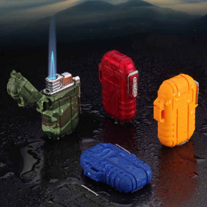 Mini Gas Lighter Waterproof Windproof Unusual Lighter Inflatable Butane Cigarette Lighters Blue Flame Lighter
Mini Gas Lighter Waterproof Windproof Unusual Lighter Inflatable Butane Cigarette Lighters Blue Flame Lighter