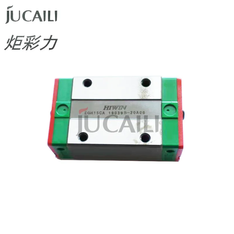 Jucaili 1PC original HIWIN slider block EGH15CA for large format printer EGR15 linear guide rail for CNC router
Jucaili 1PC original HIWIN slider block EGH15CA for large format printer EGR15 linear guide rail for CNC router