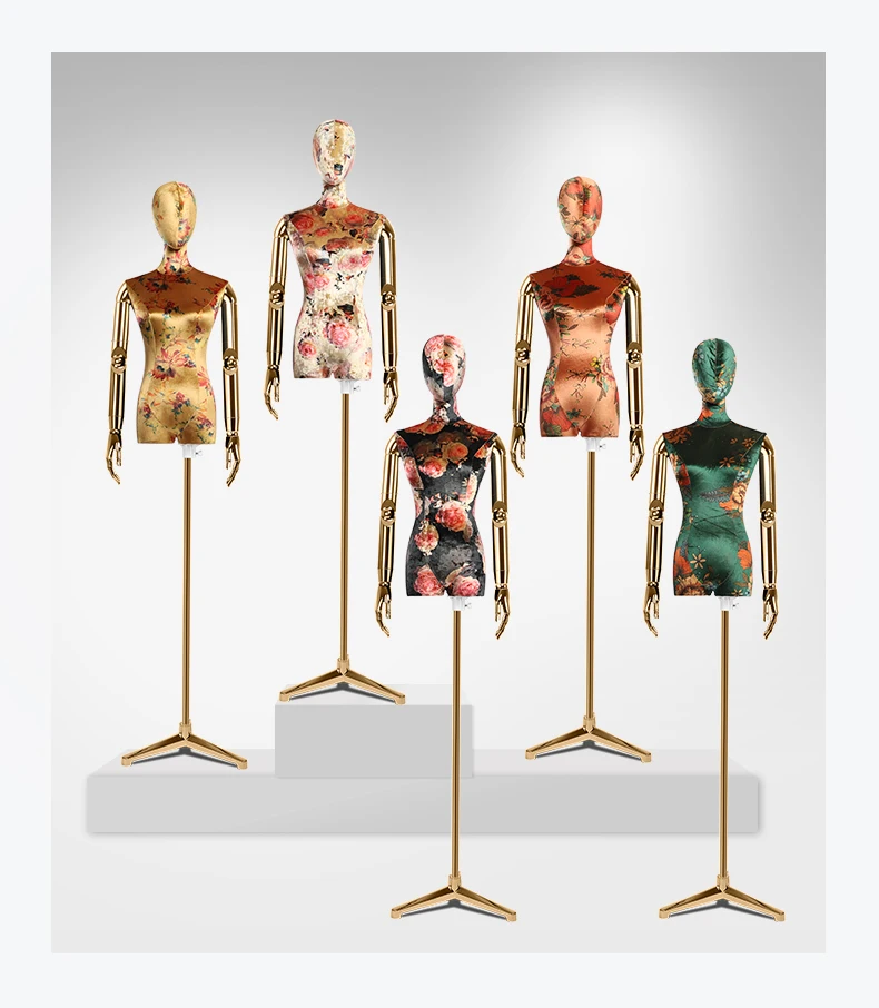 High Quality Retro-style Props Female Models Fashion Style Mannequin Fabric Customized
High Quality Retro-style Props Female Models Fashion Style Mannequin Fabric Customized