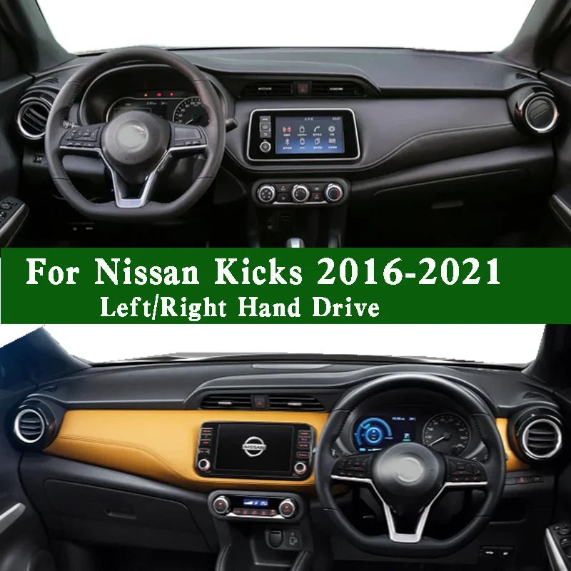 For Nissan Kicks P15Z 2016-2021 Dashmat Dashboard Cover Instrument Panel Sunscreen Insulation Pad Dash Mat Anti-Dirt Ornaments
For Nissan Kicks P15Z 2016-2021 Dashmat Dashboard Cover Instrument Panel Sunscreen Insulation Pad Dash Mat Anti-Dirt Ornaments