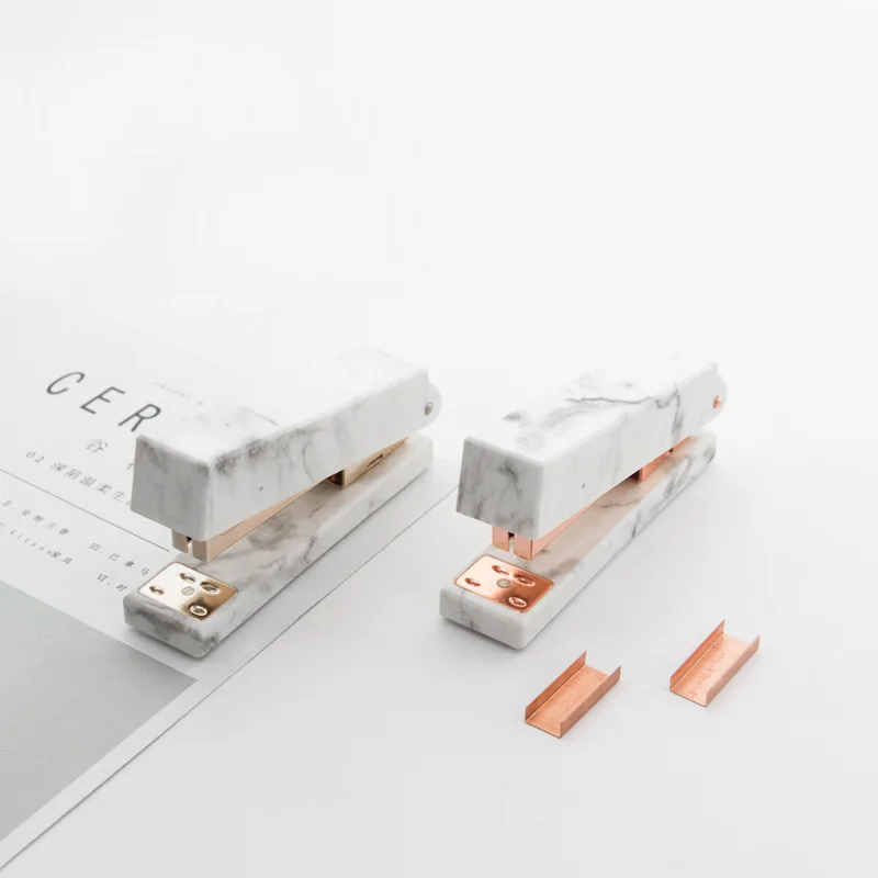 Creative Marble Stapler Needle Set Rose Gold 12# Handheld Stapler Stationery Small Business Supplies Mini School Supplies
Creative Marble Stapler Needle Set Rose Gold 12# Handheld Stapler Stationery Small Business Supplies Mini School Supplies