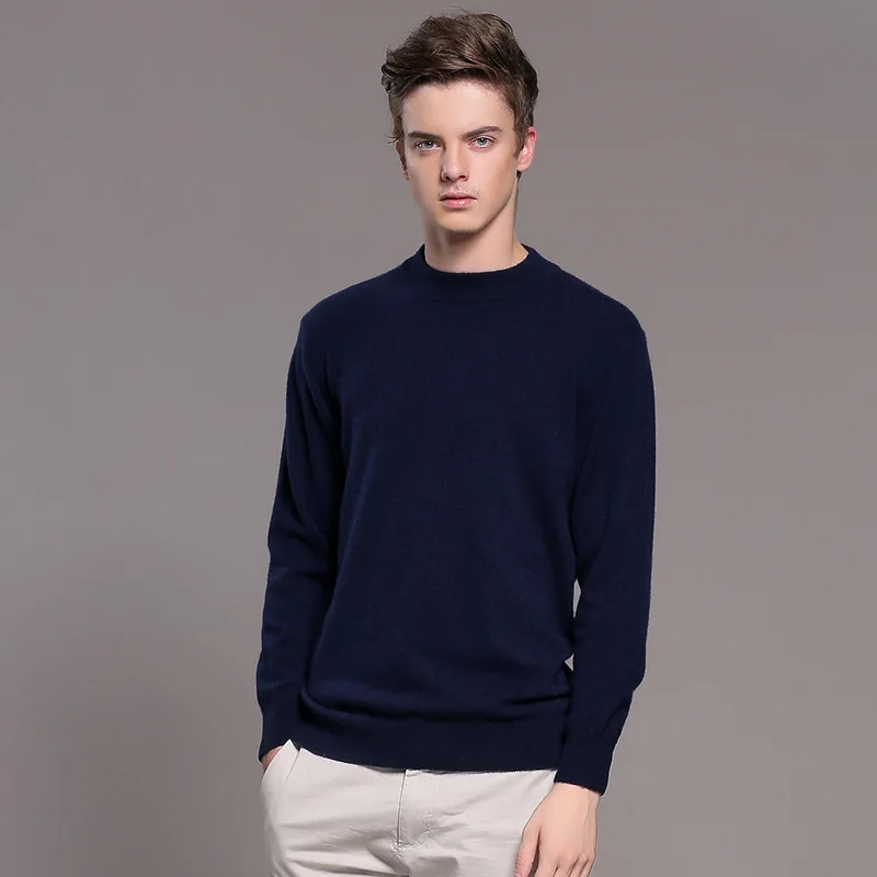 MRMT 2024 Brand Men's Cashmere Sweater Pullover Solid Color Pullover for Male Half-high Collar Base Warm Sweater
MRMT 2024 Brand Men's Cashmere Sweater Pullover Solid Color Pullover for Male Half-high Collar Base Warm Sweater