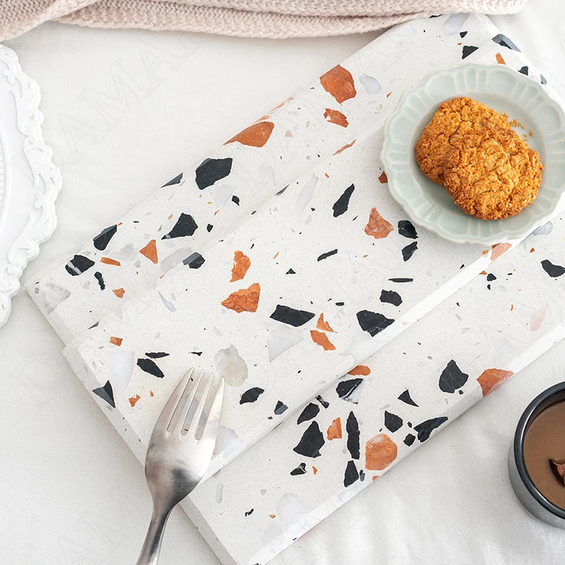 Retro Ceramic Storage Trays Terrazzo Decorative Cake Plates Afternoon Tea Dessert Organizer European Home Decoration Modern
Retro Ceramic Storage Trays Terrazzo Decorative Cake Plates Afternoon Tea Dessert Organizer European Home Decoration Modern