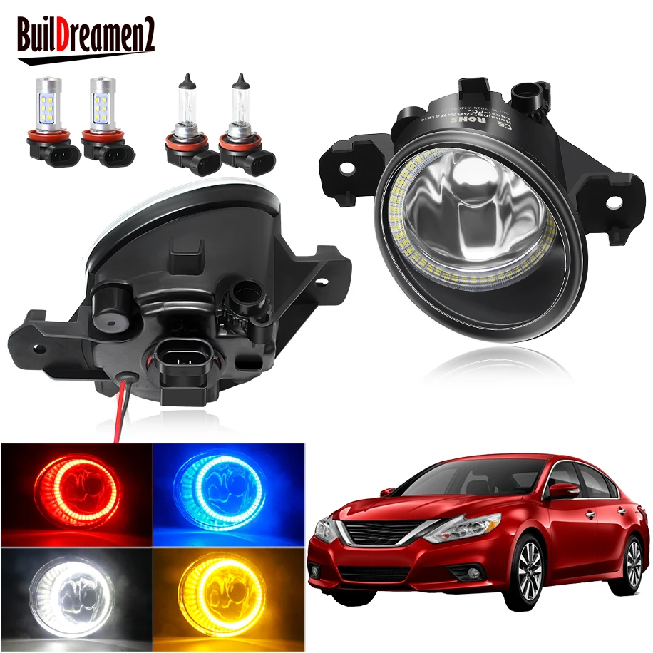 Angel Eye Fog Light Assembly For Nissan Teana 2004-2018 Car Front Bumper Fog Lamp With Halo Ring Daytime Running Light 20W 12V
Angel Eye Fog Light Assembly For Nissan Teana 2004-2018 Car Front Bumper Fog Lamp With Halo Ring Daytime Running Light 20W 12V
