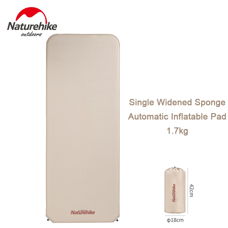 Naturehike Camping Widened Mat Sponge Auto-Inflatable Mattress Outdoor Ultralight 1.7kg Tent Break Pad Portable Hiking Daily
Naturehike Camping Widened Mat Sponge Auto-Inflatable Mattress Outdoor Ultralight 1.7kg Tent Break Pad Portable Hiking Daily