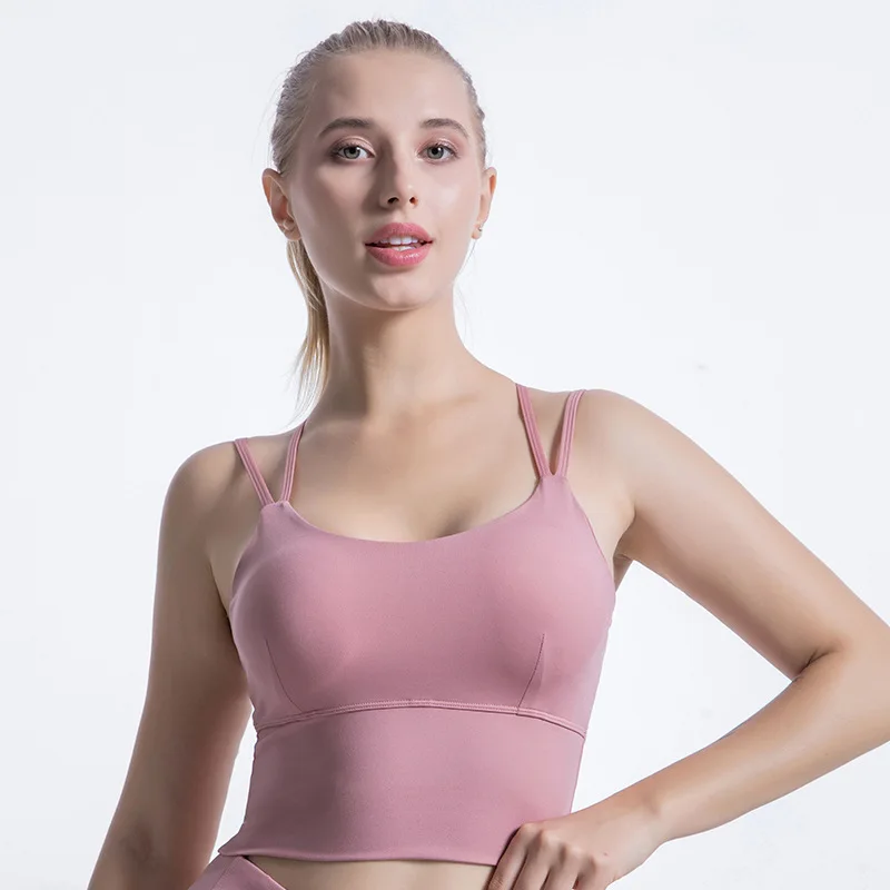 Naked Feel Sports Bras Push Up Crop Tops Yoga Workout Fitness Bras with Removable Pads Running Bras for Women Soft Breathable
Naked Feel Sports Bras Push Up Crop Tops Yoga Workout Fitness Bras with Removable Pads Running Bras for Women Soft Breathable