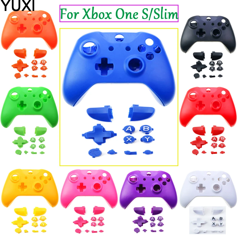 Replacement Full Housing Shell For Xbox one Slim Case With Buttons Kit Accessories For Xbox one S Wireless Controller Housing
Replacement Full Housing Shell For Xbox one Slim Case With Buttons Kit Accessories For Xbox one S Wireless Controller Housing