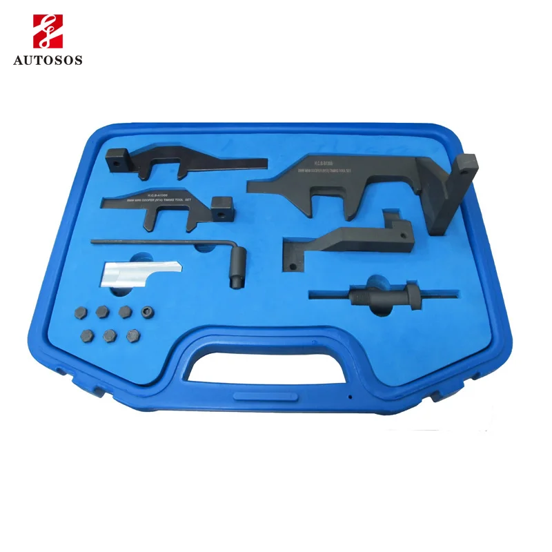 TIMING TOOL KIT FOR MINI COOPER combine A1300 B1300 as a master kit position crankshaft when rotating crankshaft in central bolt
TIMING TOOL KIT FOR MINI COOPER combine A1300 B1300 as a master kit position crankshaft when rotating crankshaft in central bolt