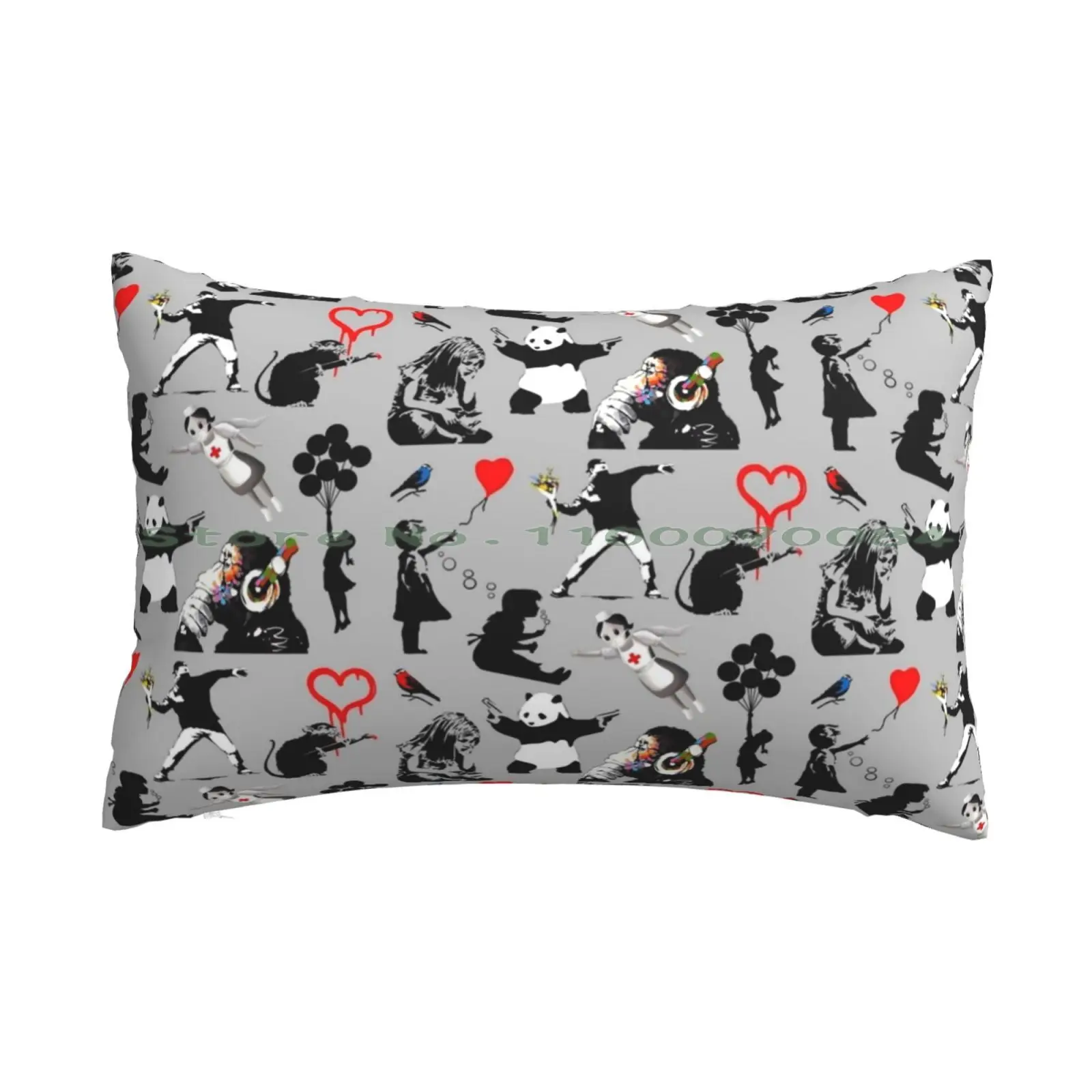 Banksy Graffiti Collection Pillow Case 20x30 50*75 Sofa Bedroom Collection Patterns Sets Packs Pack Of Set Pack Banksy Art In
Banksy Graffiti Collection Pillow Case 20x30 50*75 Sofa Bedroom Collection Patterns Sets Packs Pack Of Set Pack Banksy Art In