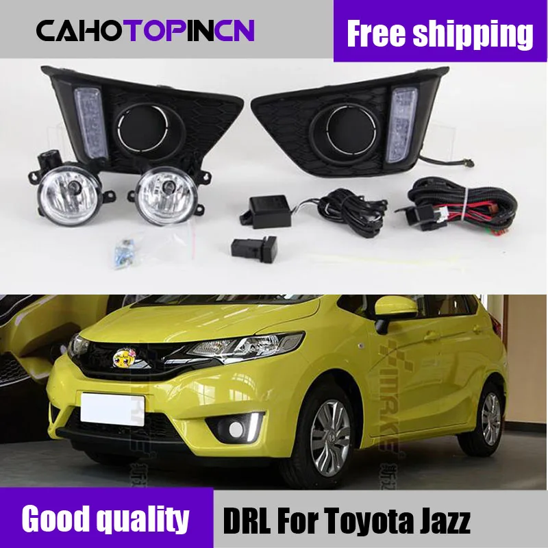 Дневные ходовые огни для Honda jazz fit 2014 2015 2016 светодиодный ные дневные ходовые огни с противотуманной лампой
Дневные ходовые огни для Honda jazz fit 2014 2015 2016 светодиодный ные дневные ходовые огни с противотуманной лампой