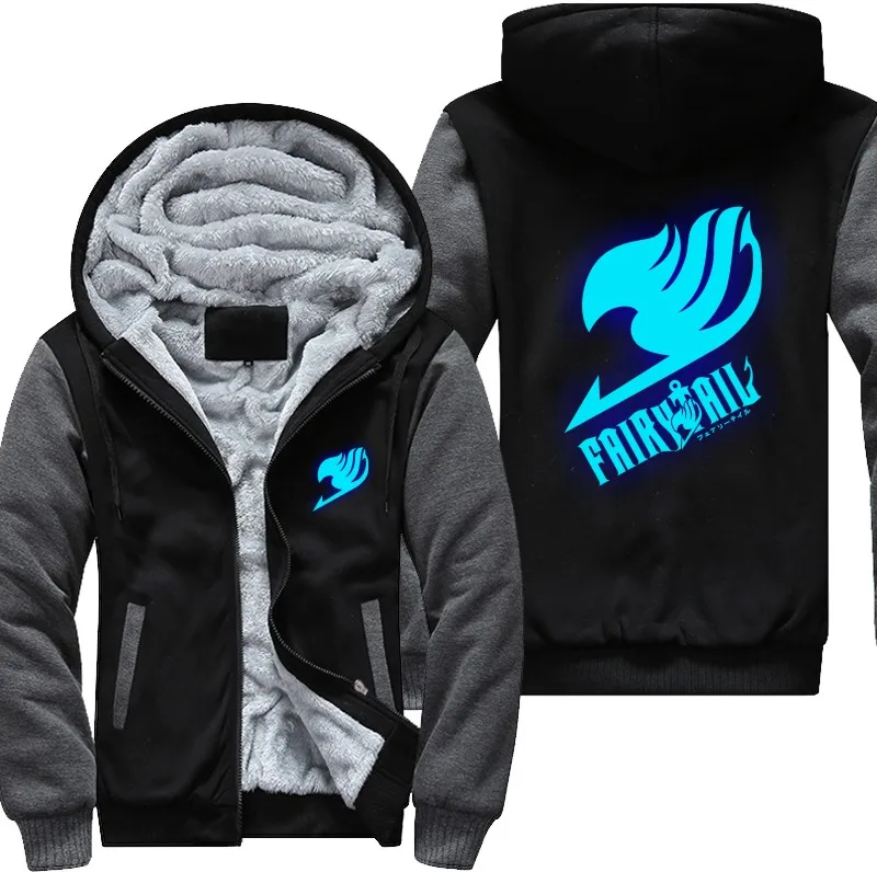 USA Plus EU Size Luminous Blue Fairy Tail Men's Women's Printing Pattern Thicken Fleece Zipper Hoodies Sweatshirts Coat Jacket
USA Plus EU Size Luminous Blue Fairy Tail Men's Women's Printing Pattern Thicken Fleece Zipper Hoodies Sweatshirts Coat Jacket