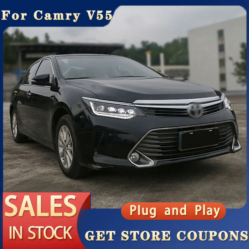 Для Toyota Camry Head светильник s 2015-2017 Camry V55 LED Head светильник DRL LED Lens Head Lamp автомобильные аксессуары
Для Toyota Camry Head светильник s 2015-2017 Camry V55 LED Head светильник DRL LED Lens Head Lamp автомобильные аксессуары
