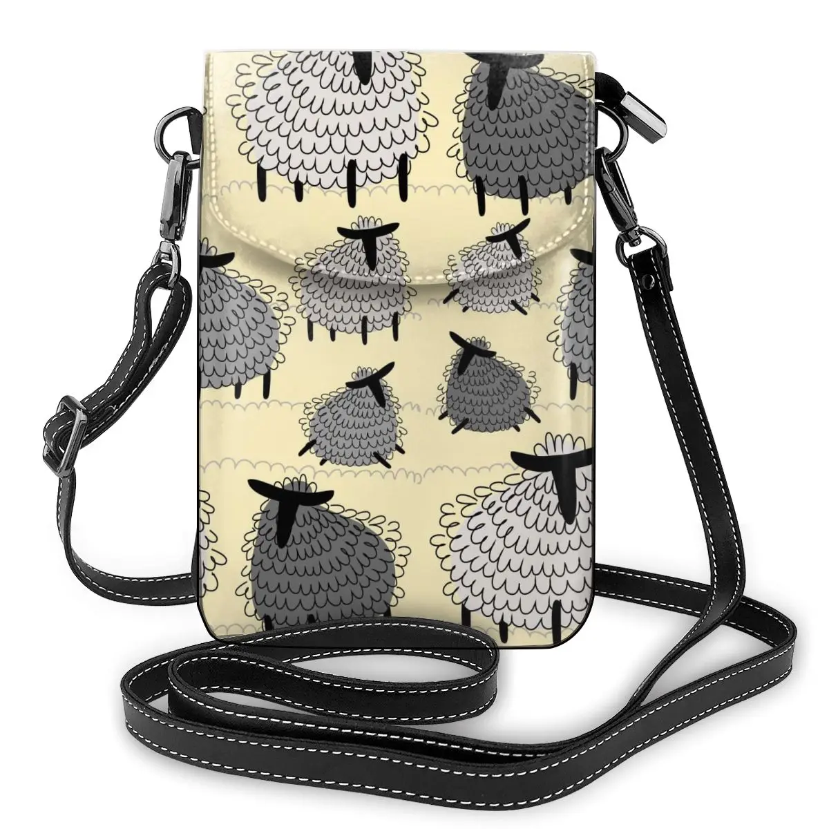 Women Handbags Cute Sheep Prints for Women Small PU Leather Crossbody Bags 2021 Leather Strap Designer Lady Travel Bags
Women Handbags Cute Sheep Prints for Women Small PU Leather Crossbody Bags 2021 Leather Strap Designer Lady Travel Bags