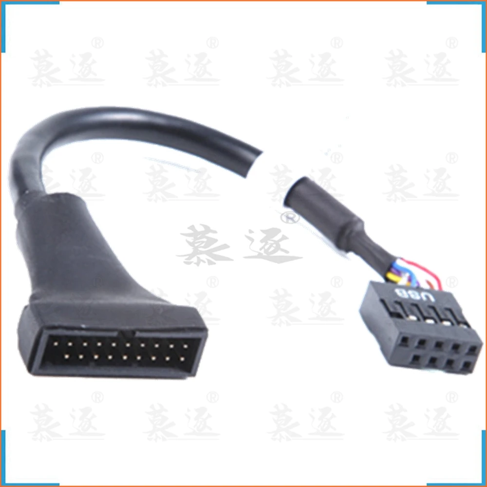 NEW Motherboard header adapter USB 2.0 9 Pin Female to Motherboard USB 3.0 20 Pin Male USB 2.0 to 3.0 adapter Extension Cable
NEW Motherboard header adapter USB 2.0 9 Pin Female to Motherboard USB 3.0 20 Pin Male USB 2.0 to 3.0 adapter Extension Cable