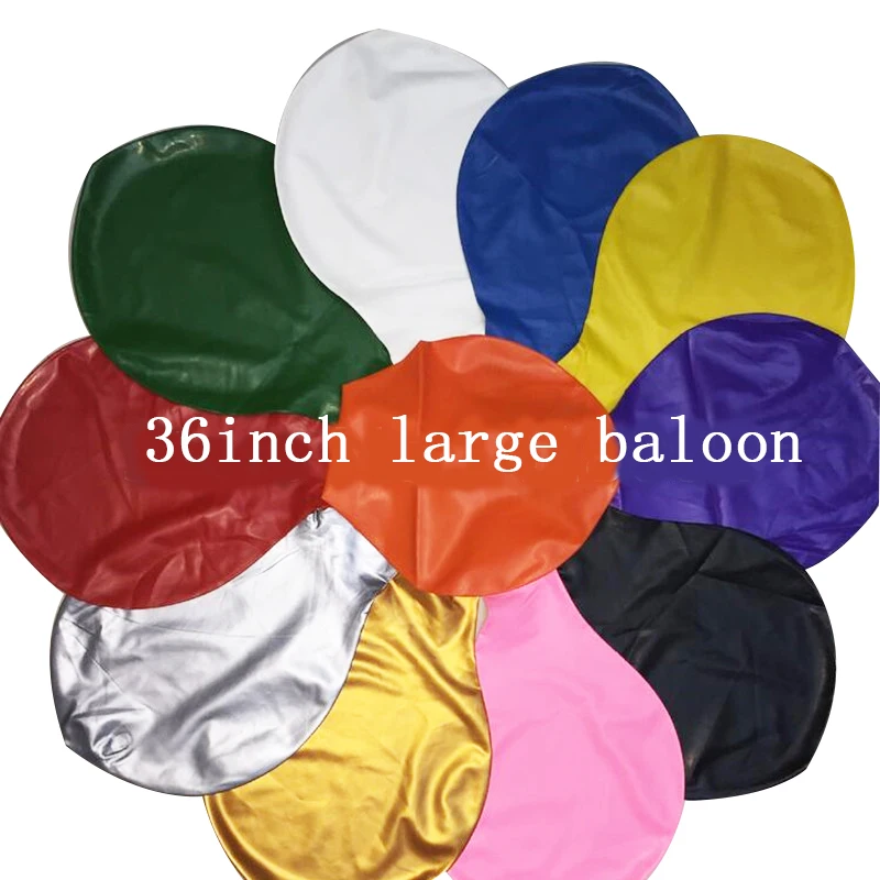 36inch 25g Round big balloon 5pcs/lot gold silver white black Multicolor wedding decoration Children's toy 100% latex balloons
36inch 25g Round big balloon 5pcs/lot gold silver white black Multicolor wedding decoration Children's toy 100% latex balloons