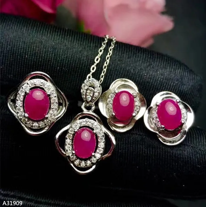 KJJEAXCMY Fine Jewelry 925 Sterling Silver Inlaid Natural Red Stone Ladies Pendant Earrings Ring Set Support Detection Luxury
KJJEAXCMY Fine Jewelry 925 Sterling Silver Inlaid Natural Red Stone Ladies Pendant Earrings Ring Set Support Detection Luxury