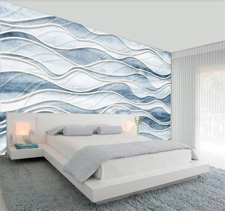 3D Abstract Geometric Curve Wallpaper Mural for Living Room TV Sofa Backdrop Wall Paper Contact Paper Wall Papers Home Decor
3D Abstract Geometric Curve Wallpaper Mural for Living Room TV Sofa Backdrop Wall Paper Contact Paper Wall Papers Home Decor