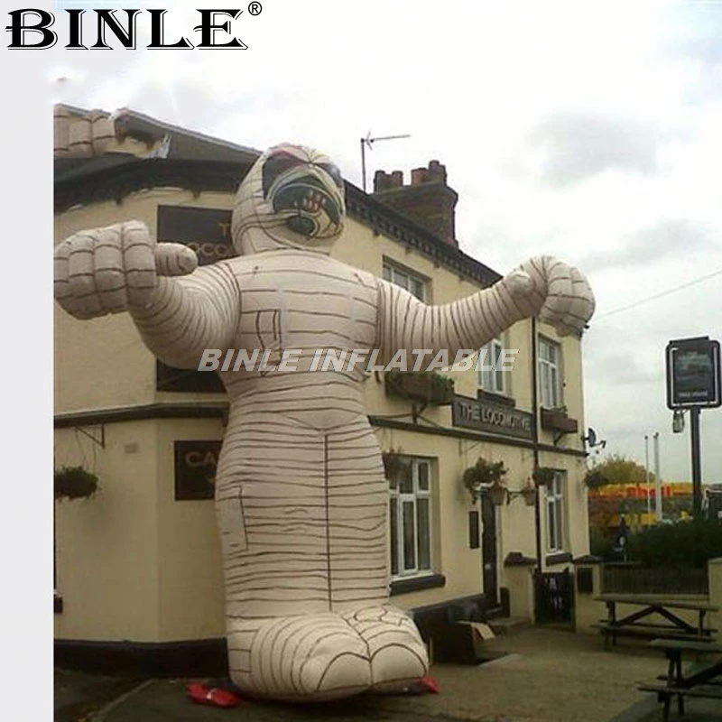 Customized Giant Egyptian Inflatable Mummy Zombie airblown inflatable monster For Outdoor Halloween Decoration
Customized Giant Egyptian Inflatable Mummy Zombie airblown inflatable monster For Outdoor Halloween Decoration
