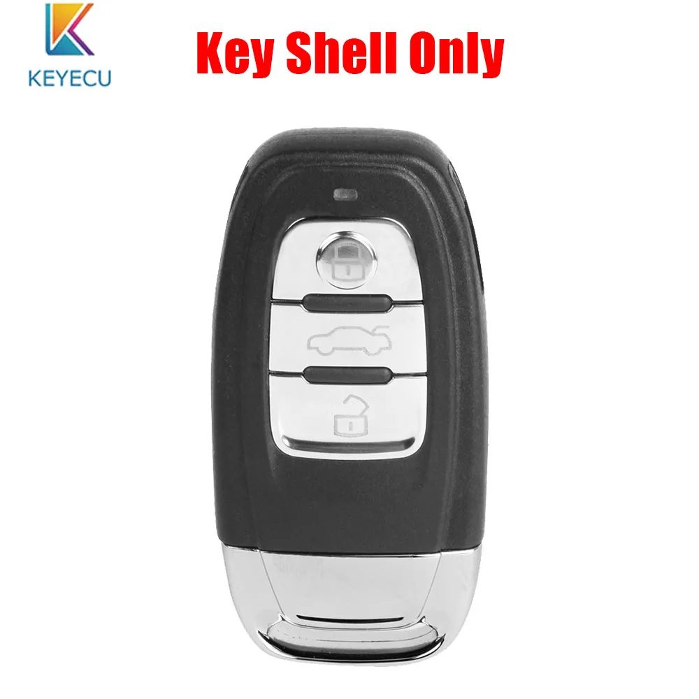 Replacement Smart Remote Key Shell Case 3 Button for Audi A3 A4 A5 A6 Q5 Q8 S4 S5 (Shell Only)
Replacement Smart Remote Key Shell Case 3 Button for Audi A3 A4 A5 A6 Q5 Q8 S4 S5 (Shell Only)