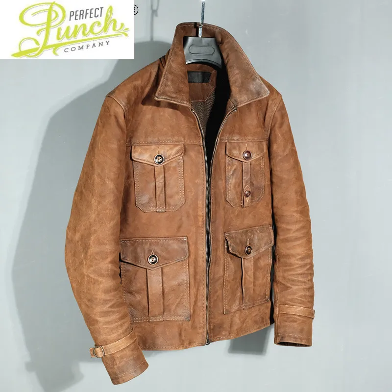 Men New Clothing Real Cowhide Leather Jacket Retro Men's Clothes Autumn Coat Micro-scrub Top Ropa Hombre LXR362
Men New Clothing Real Cowhide Leather Jacket Retro Men's Clothes Autumn Coat Micro-scrub Top Ropa Hombre LXR362