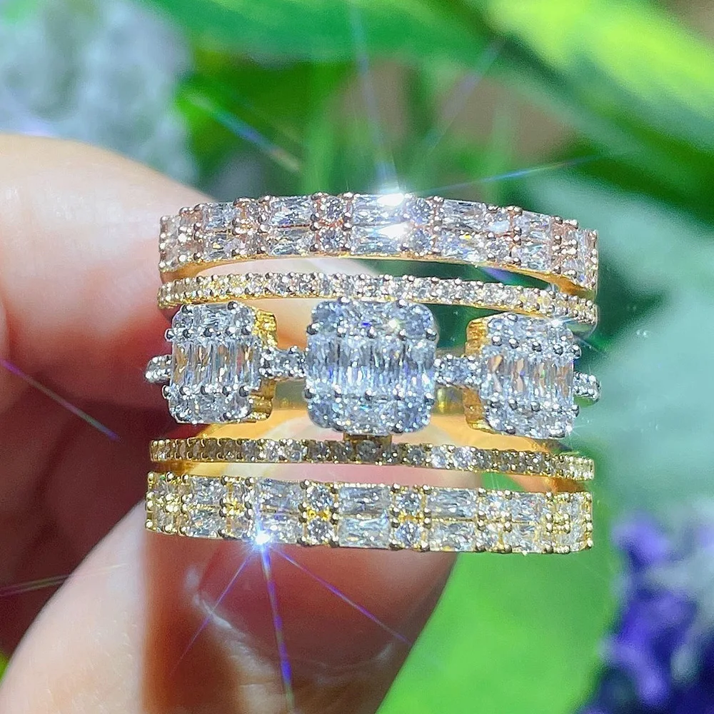 Luxury Big Ring Charm Trendy Cross Layerd Statement Stacks for Women Cubic Zircon Finger Ring Boho Beach CZ Jewelry
Luxury Big Ring Charm Trendy Cross Layerd Statement Stacks for Women Cubic Zircon Finger Ring Boho Beach CZ Jewelry