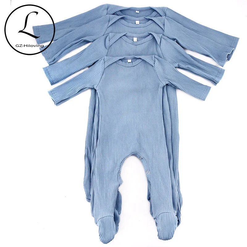 Newborn Baby Girls Boys Ribbed Cotton bodysuit romper Spring Summer Soft Footies For Toddler Childs Outfits customized Clothing
Newborn Baby Girls Boys Ribbed Cotton bodysuit romper Spring Summer Soft Footies For Toddler Childs Outfits customized Clothing
