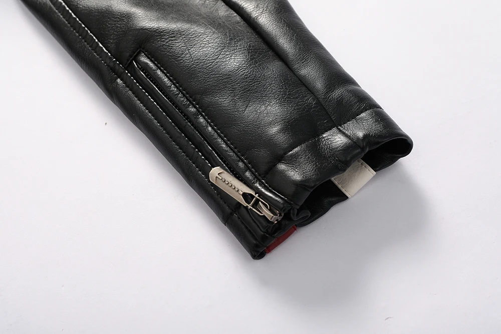 Mens Vintage Motorcycle Jacket 2024 Men Fashion New Biker Leather Jacket Male Embroidery Bomber Coat Winter Fleece Pu Overcoat 117 H09db8283e29041718c0b972ddcfffd05H