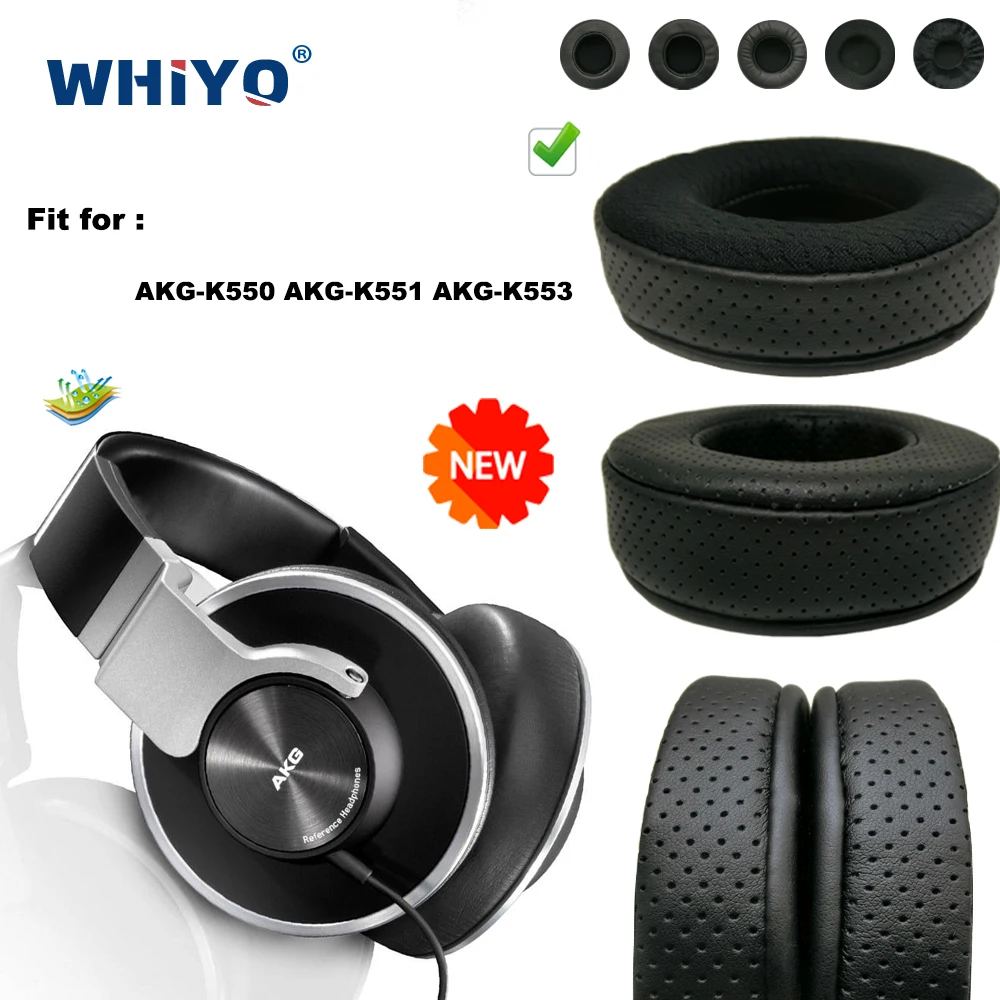 Replacement Ear Pads for AKG K550 K551 K553 K-550 K-551 K-553 Headset Parts Leather Cushion Velvet Earmuff Headset Sleeve Cover
Replacement Ear Pads for AKG K550 K551 K553 K-550 K-551 K-553 Headset Parts Leather Cushion Velvet Earmuff Headset Sleeve Cover