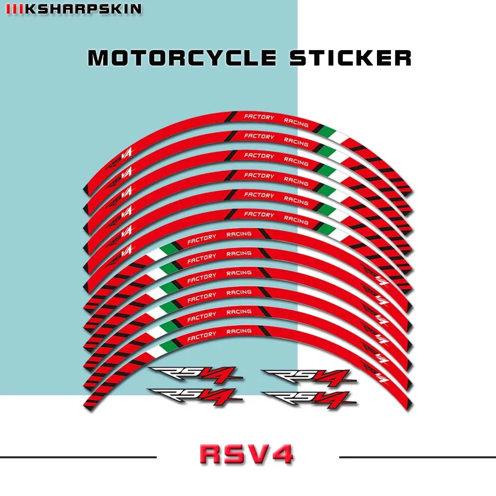 Reflective and waterproof high-quality stickers for motorcycle inner rims are suitable for Aprila RSV4
Reflective and waterproof high-quality stickers for motorcycle inner rims are suitable for Aprila RSV4