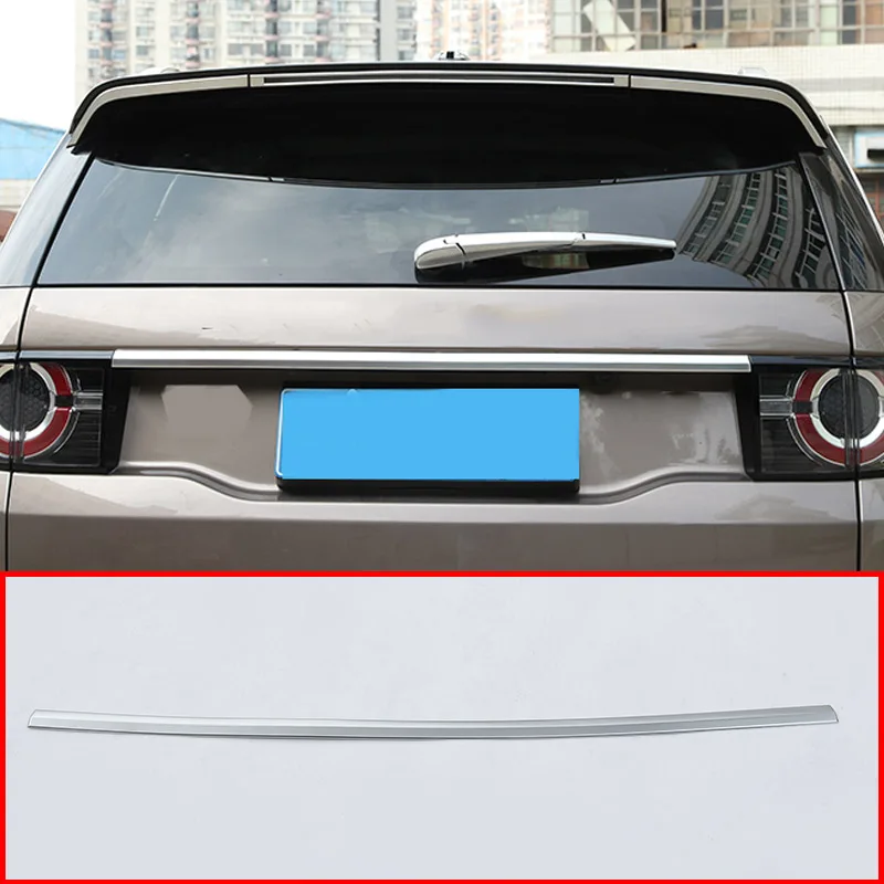 ABS Chrome/Black Rear Trunk Lid Cover Trim For Land Rover Discovery Sport 2015 2016 Accessories Car Styling
ABS Chrome/Black Rear Trunk Lid Cover Trim For Land Rover Discovery Sport 2015 2016 Accessories Car Styling
