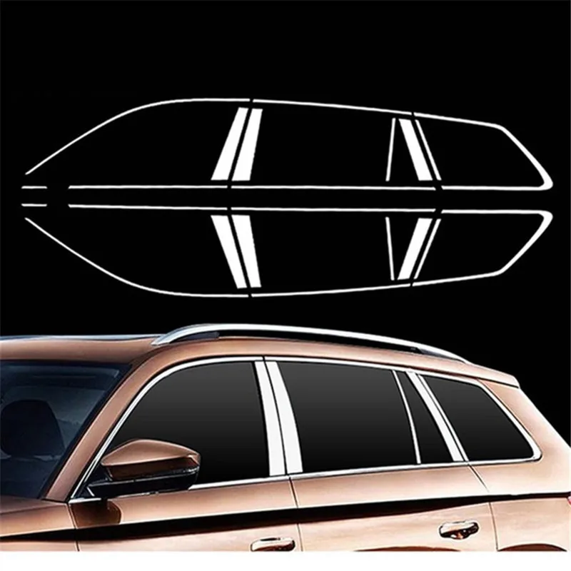High-quality Car Styling Stainless Steel Strips Car Window Trim Decoration Accessories For 2017 2018-2020 SKODA KODIAQ 22pcs
High-quality Car Styling Stainless Steel Strips Car Window Trim Decoration Accessories For 2017 2018-2020 SKODA KODIAQ 22pcs