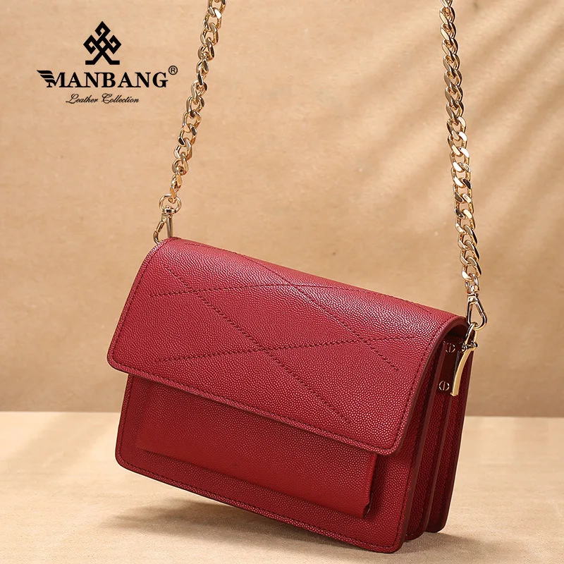 ManBang Bags for Women 2021 New PU Leather Shoulder Bags Messenger female bag Crossbody Bags For Women sac à main
ManBang Bags for Women 2021 New PU Leather Shoulder Bags Messenger female bag Crossbody Bags For Women sac à main