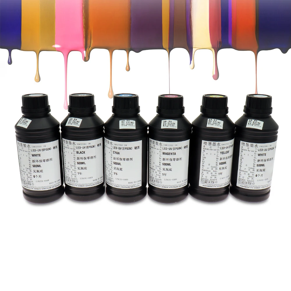 OYfame UV Ink For UV Printer For Phone case Metal Bottle Holder UV Printing Machine UV Ink Set
OYfame UV Ink For UV Printer For Phone case Metal Bottle Holder UV Printing Machine UV Ink Set
