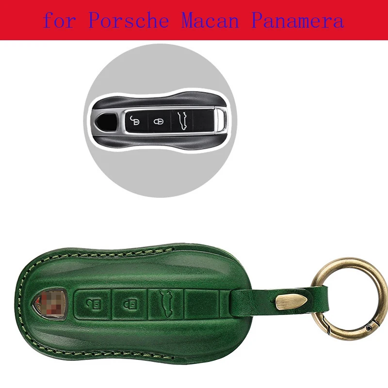 Car Key Case Key Chain Bag High Quality Leather for Porsche Macan Panamera Accessories
Car Key Case Key Chain Bag High Quality Leather for Porsche Macan Panamera Accessories
