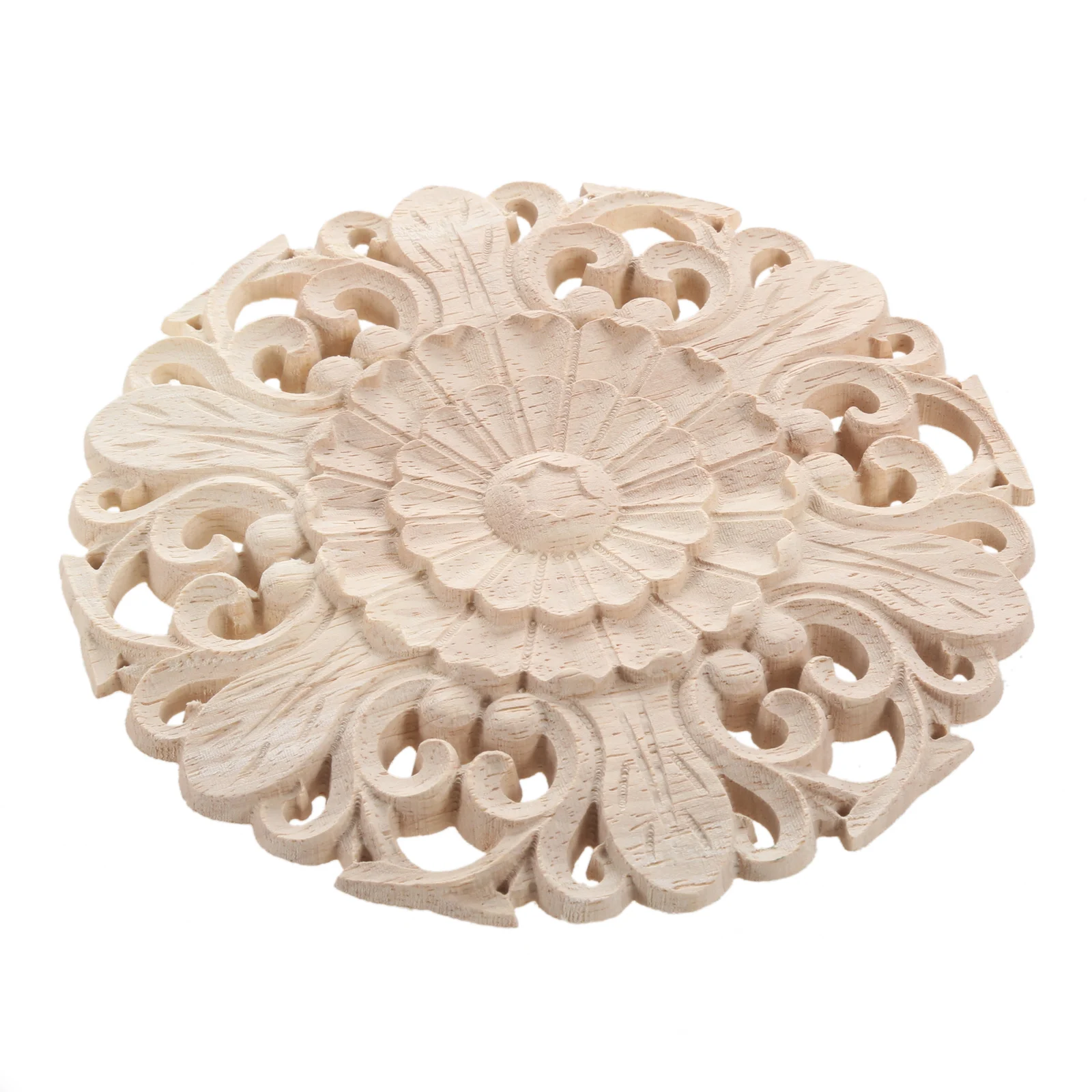 1pc European Style Wooden Carving Door Heart Flower Decor Furniture Decal Round Onlay Unpainted Solid Wood Disc Hollow Branch
1pc European Style Wooden Carving Door Heart Flower Decor Furniture Decal Round Onlay Unpainted Solid Wood Disc Hollow Branch
