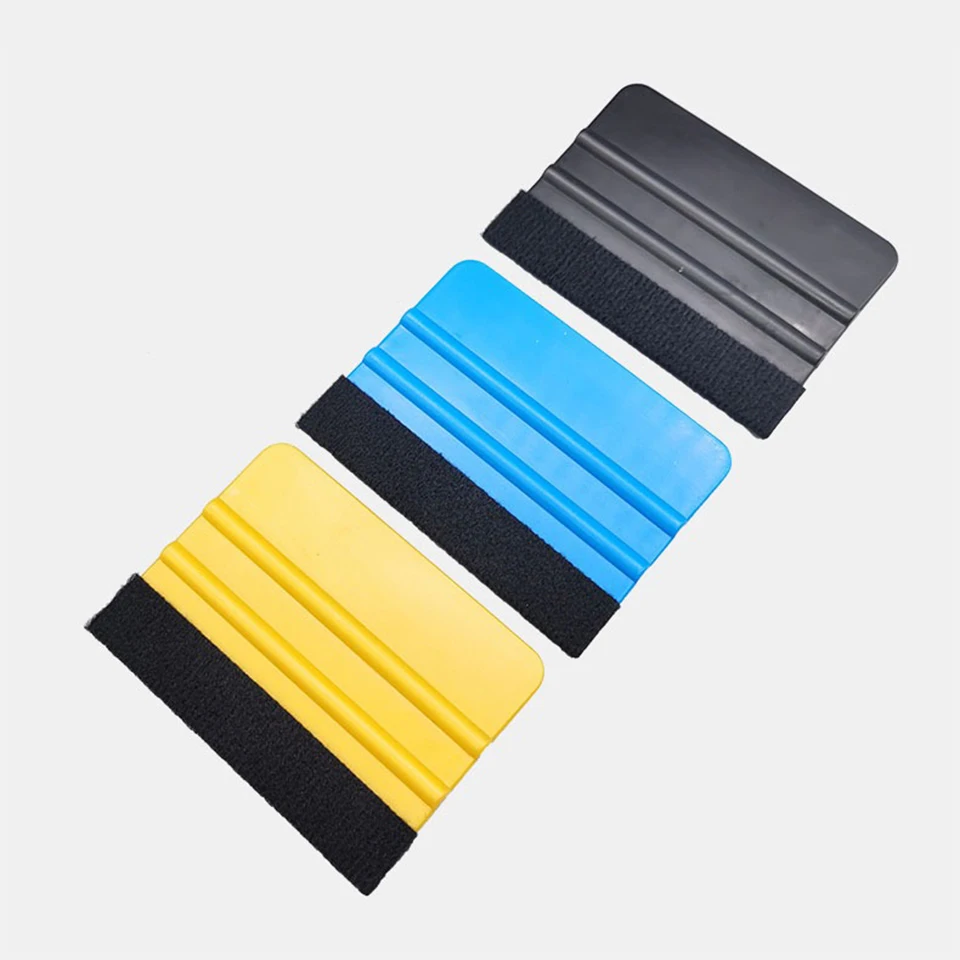 4-дюймовый скребок для твердых карт с фетровым краем — профессиональный скребок для автомобильной пленки, винилового применения, вывесок и стен k35 
4-дюймовый скребок для твердых карт с фетровым краем — профессиональный скребок для автомобильной пленки, винилового применения, вывесок и стен k35