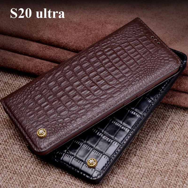 For Samsung Galaxy S20 Ultra G9880 Case cover Luxury Genuine Leather flip Back Cover S 20 Ultra case back shell S20Ultra
For Samsung Galaxy S20 Ultra G9880 Case cover Luxury Genuine Leather flip Back Cover S 20 Ultra case back shell S20Ultra