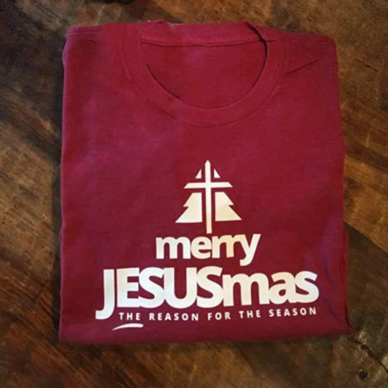 Merry Jesusmas The Reason For The Season Funny Letter Aesthetic Cotton O Neck T-shirt Casual Kawaii Shirt Short Sleeve Top Tees
Merry Jesusmas The Reason For The Season Funny Letter Aesthetic Cotton O Neck T-shirt Casual Kawaii Shirt Short Sleeve Top Tees