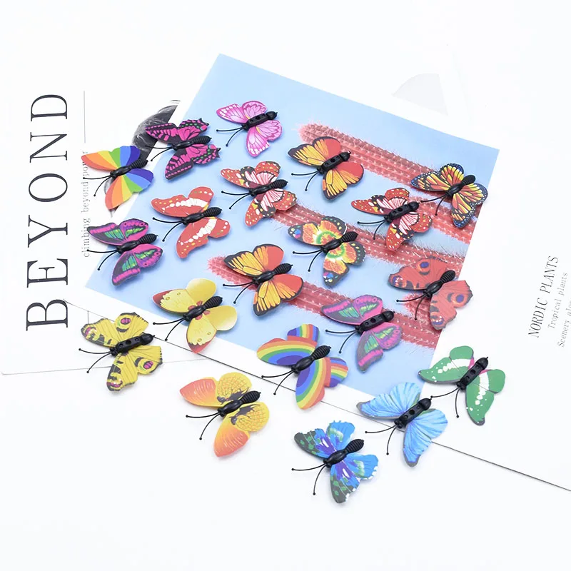 30/100 Pieces 3D Plastic Butterfly Multicolor Wedding Bridal Accessories Clearance Christmas Garland Diy Gifts Box Home Decor
30/100 Pieces 3D Plastic Butterfly Multicolor Wedding Bridal Accessories Clearance Christmas Garland Diy Gifts Box Home Decor
