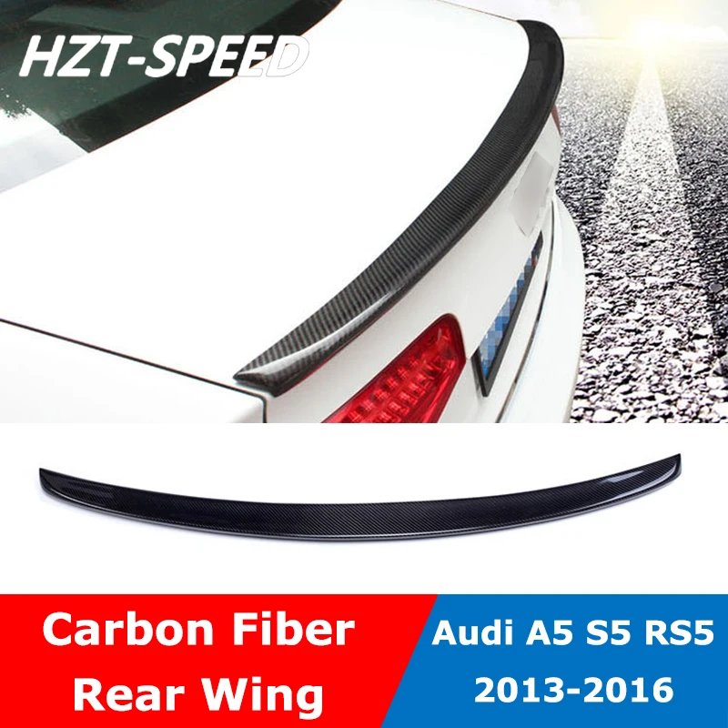 Many Styles Carbon Fiber Rear Trunk Wing Spoiler For AUDI A5 S5 Coupe Car Styling 2013-2016
Many Styles Carbon Fiber Rear Trunk Wing Spoiler For AUDI A5 S5 Coupe Car Styling 2013-2016