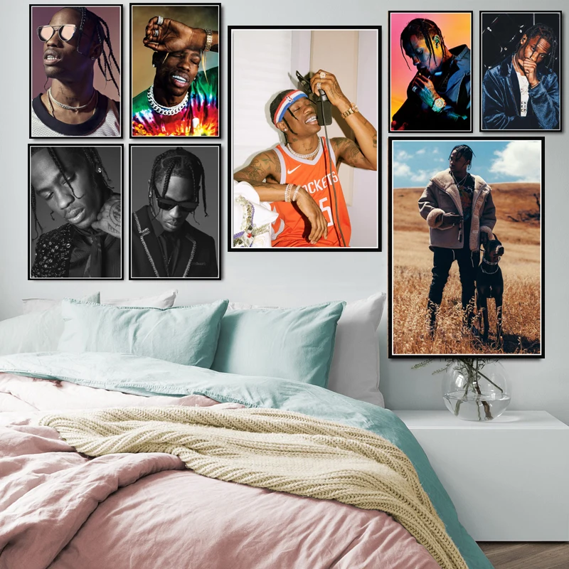 Poster Prints New Travis Scott Rapper Music Star Fashion Icon Art Oil Painting Canvas Wall Pictures Home Decor картины plakat
Poster Prints New Travis Scott Rapper Music Star Fashion Icon Art Oil Painting Canvas Wall Pictures Home Decor картины plakat