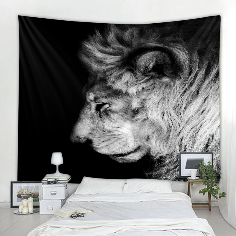 Lion decoration tapestry mandala wall decoration tapestry bohemian hippie wall decoration curtain tapestry hanging living room
Lion decoration tapestry mandala wall decoration tapestry bohemian hippie wall decoration curtain tapestry hanging living room
