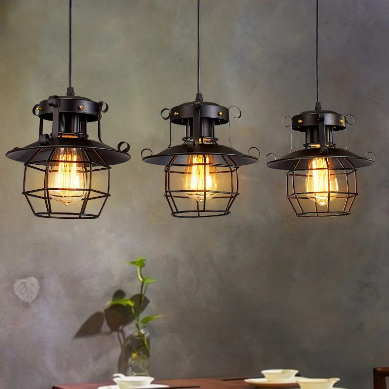 American Loft Metal Pendant Lights Fixture Luminaire Vintage Edison Hanging Lamp Bar Cafe Restaurant Decoration Led Industry E27
American Loft Metal Pendant Lights Fixture Luminaire Vintage Edison Hanging Lamp Bar Cafe Restaurant Decoration Led Industry E27