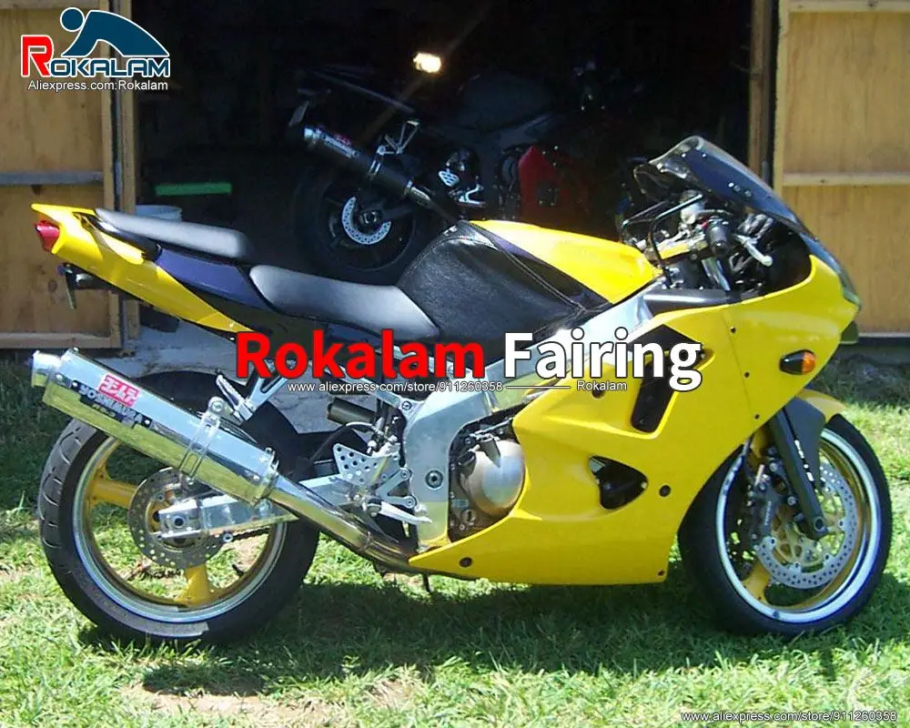 Body Kits For Kawasaki Ninja ZX6R 2000 2001 2002 ZX-6R ZX636 00 02 01 Yellow Black Motorcycle Fairings (Injection Molding)
Body Kits For Kawasaki Ninja ZX6R 2000 2001 2002 ZX-6R ZX636 00 02 01 Yellow Black Motorcycle Fairings (Injection Molding)